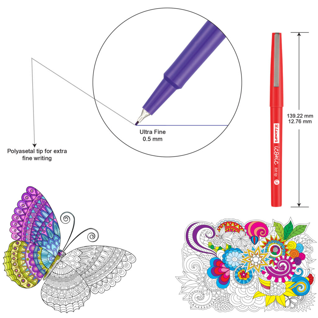 Felt tip-function